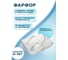 Раковина прямоугольная накладная Bauedge BAU Hotel 51x39, мрамор + выпуск клик-клак, белый BH1171 3