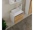 Раковина накладная прямоугольная со смесителем Bauedge BAU Stil Hotel mini (37x23, белая + смеситель Hotel Still, нержавеющая сталь) BH1079 8