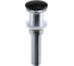 Раковина накладная на столешницу со смесителем и выпуском Bauedge BAU Diamond (D40, белая + смеситель Hotel Black, черный, выпуск клик-клак черный) BH1207 9