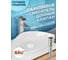 Раковина накладная со смесителем и выпуском Bauedge (Умывальник BAU Triangle 59x39, белый + смеситель для раковины высокий Potato Hotel, выпуск клик клак, белый) BT1009 2