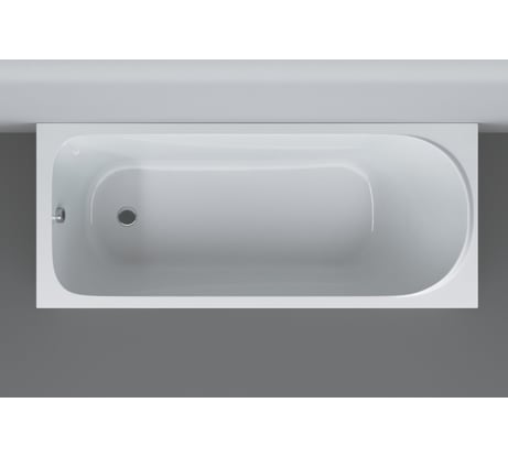 Акриловая ванна AM.PM Sense 150х70 см, с каркасом, со сливом-переливом W75A-150-070W-KL