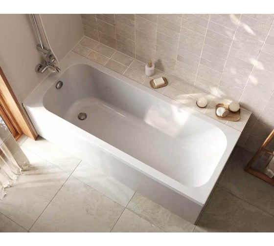 Акриловая прямоугольная ванна Santek Ламма NEW 150х70 см 1.WH50.1.746 00000125995