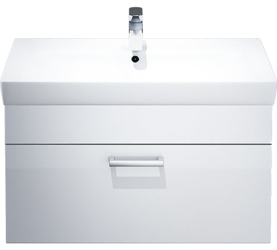 Тумба с умывальником для ванной комнаты IDDIS Mirro 80 см, MIR80W0i95K