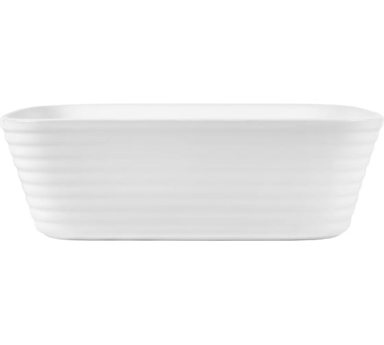 Раковина накладная прямоугольная BOND 50*38*16см белая S63-500