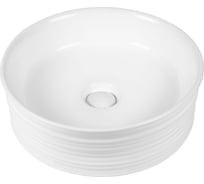 Раковина накладная круглая BOND 41х41х18см белая S60-410