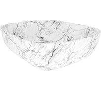 Раковина накладная Teymi Solli 50 artceramic, Белый Мрамор T50393 ЦБ-00269461