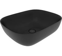 Раковина накладная Teymi Solli 50 artceramic, Черная Матовая T50392 ЦБ-00269463
