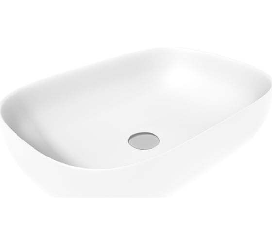 Раковина Teymi Solli 60 artceramic, накладная, Белая Матовая T50395 ЦБ-00269465