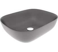 Раковина Teymi Solli 50 artceramic, накладная, Графит Матовая T50391 ЦБ-00269462