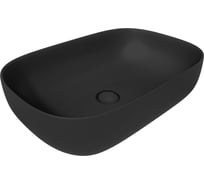 Раковина Teymi Solli 60 artceramic, накладная, Черная Матовая T50397 ЦБ-00269468