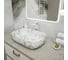 Раковина Teymi Solli 60 artceramic, накладная, Белый Мрамор T50398 ЦБ-00269466 7