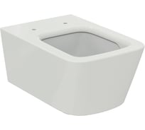 Подвесной унитаз Ideal Standard T368601 BLEND CUBE с технологией смыва AquaBlade, глубокий смыв, с крепежом TT0293963 00072983