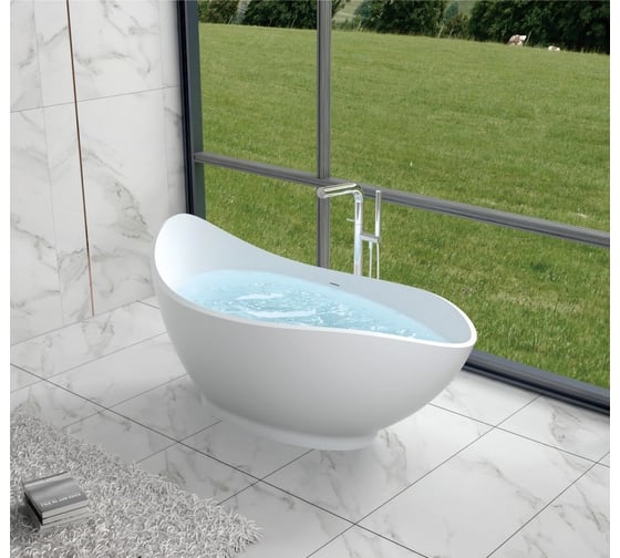 Ванна из искусственного камня NS Bath NSB-17810M матовая 12383