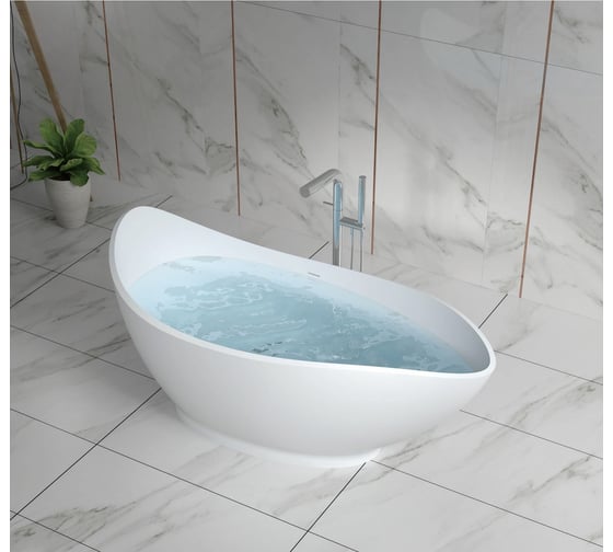 Ванна из искусственного камня NS Bath NSB-17810M матовая 12383