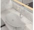 Раковина из искусственного камня NS Bath NST-6538G глянцевая 1214 3
