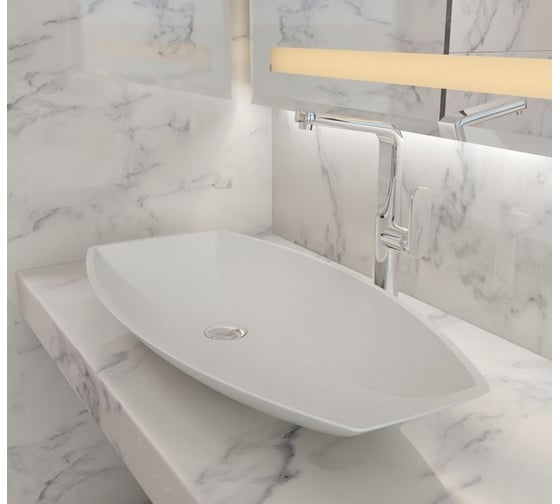 Раковина из искусственного камня NS Bath NST-80401M матовая 1286