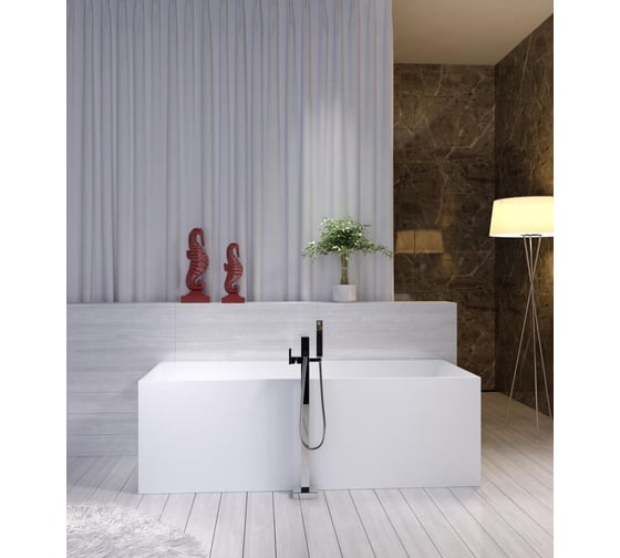 Ванна из искусственного камня NS Bath NSB-15670G глянцевая 1275