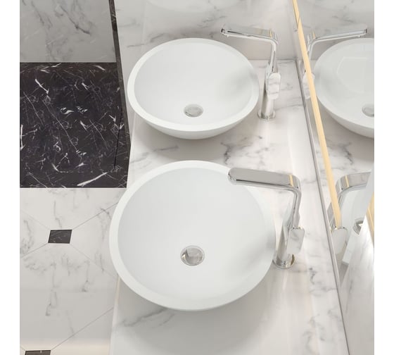 Раковина из искусственного камня NS Bath NST-5046G глянцевая 12215