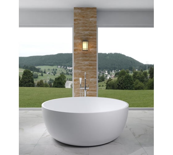 Ванна из искусственного камня NS Bath NSB-15000G глянцевая 12128