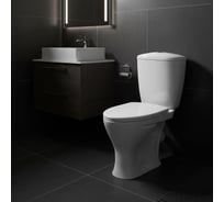 Унитаз-компакт Santeri ВЕРСИЯ, к/в, 1-реж, сид. ППВОРОТЫНСК 411460 1P4015S0000BF