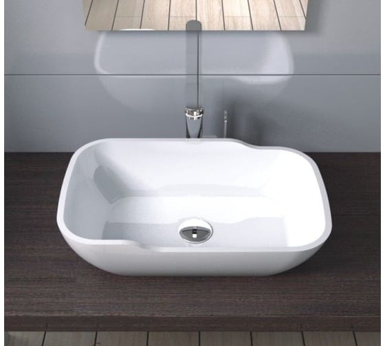 Раковина из искусственного камня NS Bath NST-5232M матовая 1203