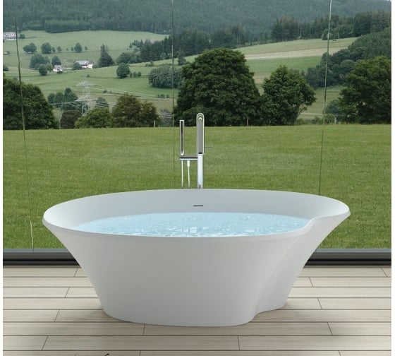 Ванна из искусственного камня NS Bath NSB-18903G глянцевая 12396