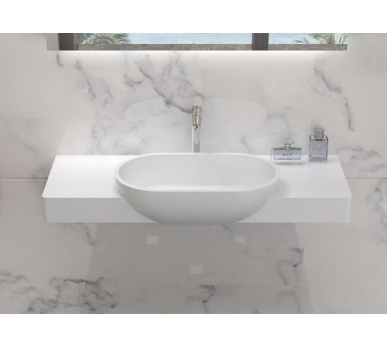 Раковина из искусственного камня NS Bath NSS-1043G глянцевая 1257