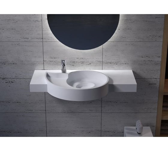 Раковина из искусственного камня NS Bath NSS-1051M матовая 1238