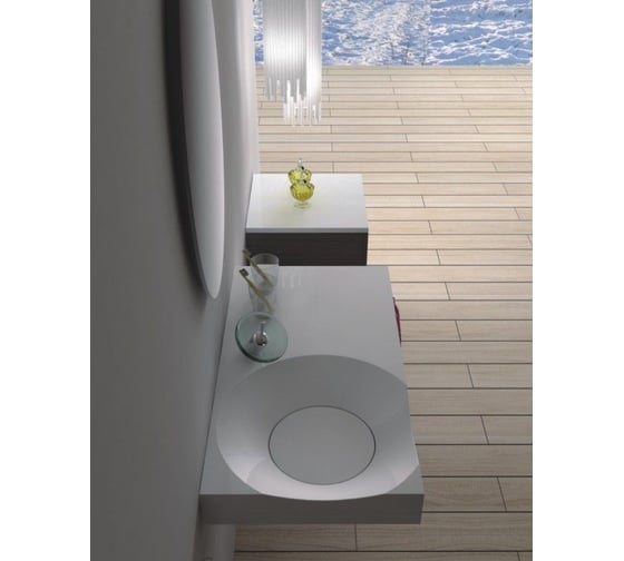 Раковина из искусственного камня NS Bath NSS-9048G глянцевая 1245