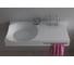 Раковина из искусственного камня NS Bath NSS-9048G глянцевая 1245 2