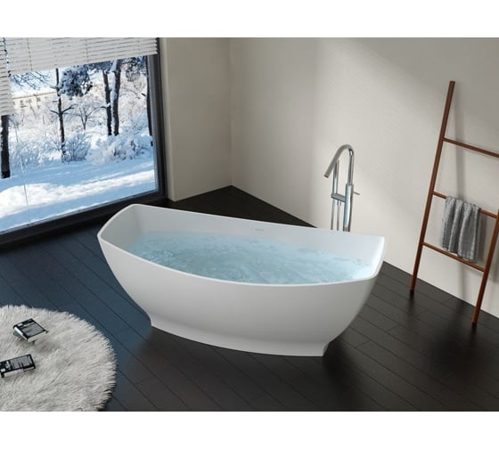 Ванна из искусственного камня NS Bath NSB-16802M матовая 1279