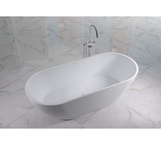 Ванна из искусственного камня NS Bath NSB-18806G глянцевая 12156