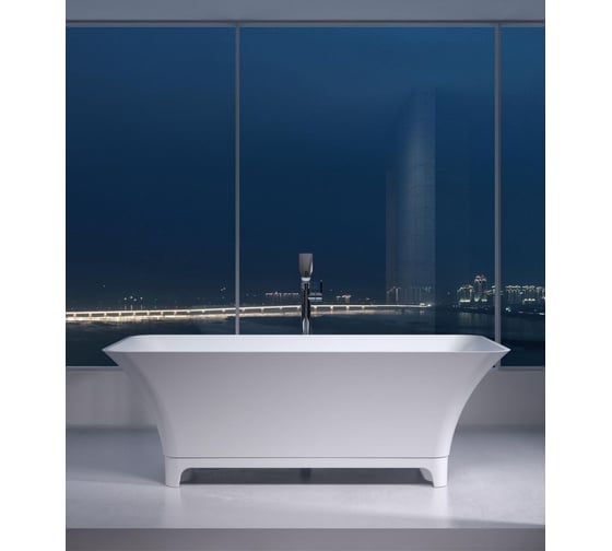 Ванна из искусственного камня NS Bath NSB-1780M матовая 1270
