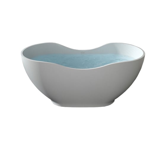 Ванна из искусственного камня NS Bath NSB-16679G глянцевая 1281