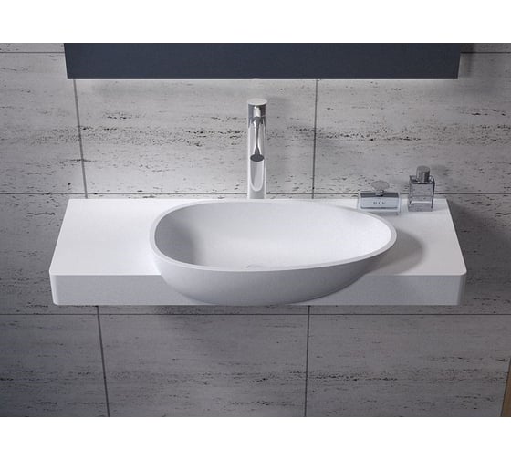 Раковина из искусственного камня NS Bath NSS-1050M матовая 1262