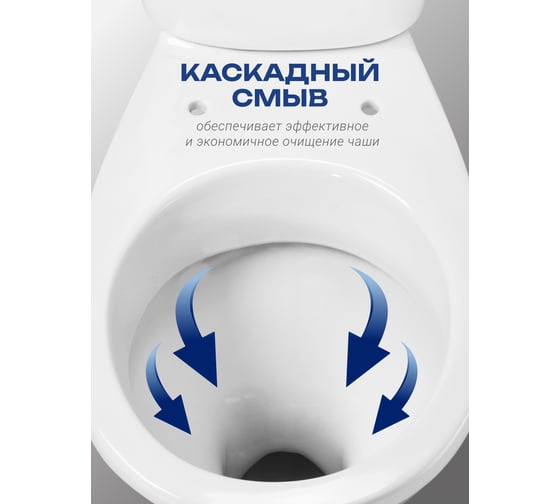 Унитаз-компакт Santeri PRO, г/в, 1-реж, сид. ППВОРОТЫНСК 450922 023-3063 1P2155S0000BF