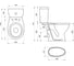 Унитаз-компакт Santeri PRO, г/в, 1-реж, сид. ППВОРОТЫНСК 450922 023-3063 1P2155S0000BF 25