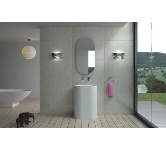 Раковина из искусственного камня NS Bath NSF-6040G глянцевая 1234
