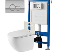 Сет система инсталляции Point Элемент П для подвесного унитаза с клавишей PN48246C