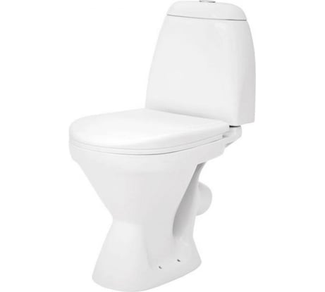 Унитаз-компакт Santek Римини косой выпуск, 2 режима, сиденье DP 1WH302130 441394