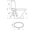 Унитаз-компакт Santek Римини косой выпуск, 2 режима, сиденье DP 1WH302130 441394 13