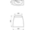 Унитаз-компакт Santek Римини косой выпуск, 2 режима, сиденье DP 1WH302130 441394 14