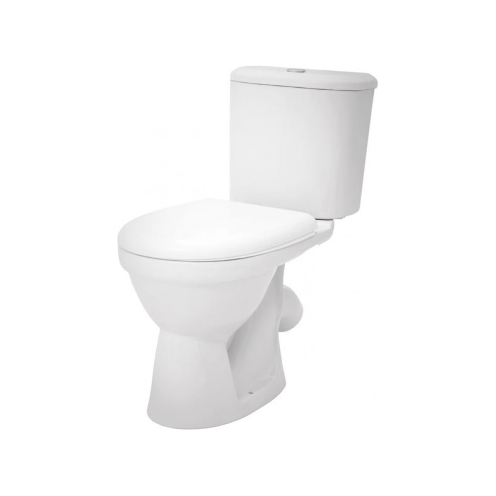 Унитаз-компакт Santek Бореаль антивсплеск, косой выпуск, 2 режима ...