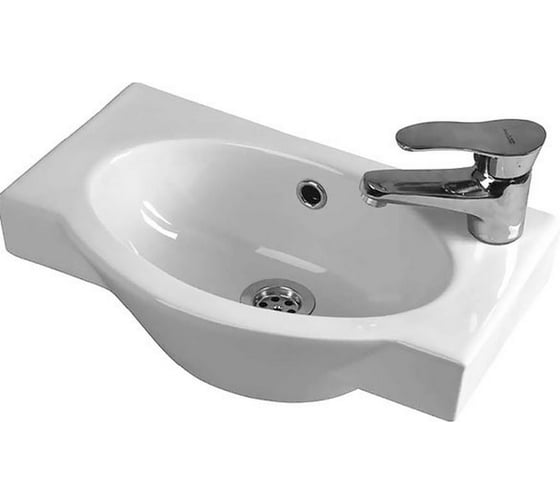 Миниумывальник Santek Форум 45х29, правое отверстие 1WH110545 450608
