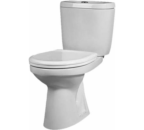 Унитаз-компакт Santek Анимо в пол, 2 режима, сиденье DP, Soft Close, Clip up 1WH302136 441392