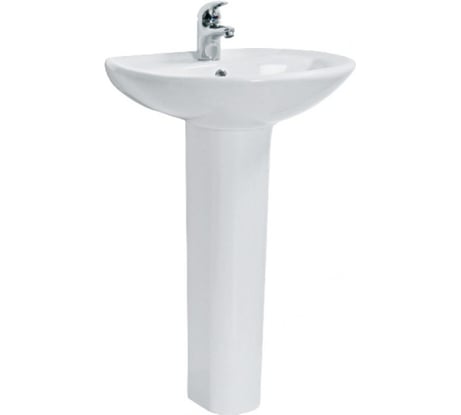 Умывальник Sanita Аттика 48 WB.PD/Attica/48-C/WHT.G/S1