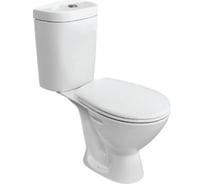 Унитаз-компакт Cersanit Mito Best косой выпуск, 1 режим, сиденье ПП 435695