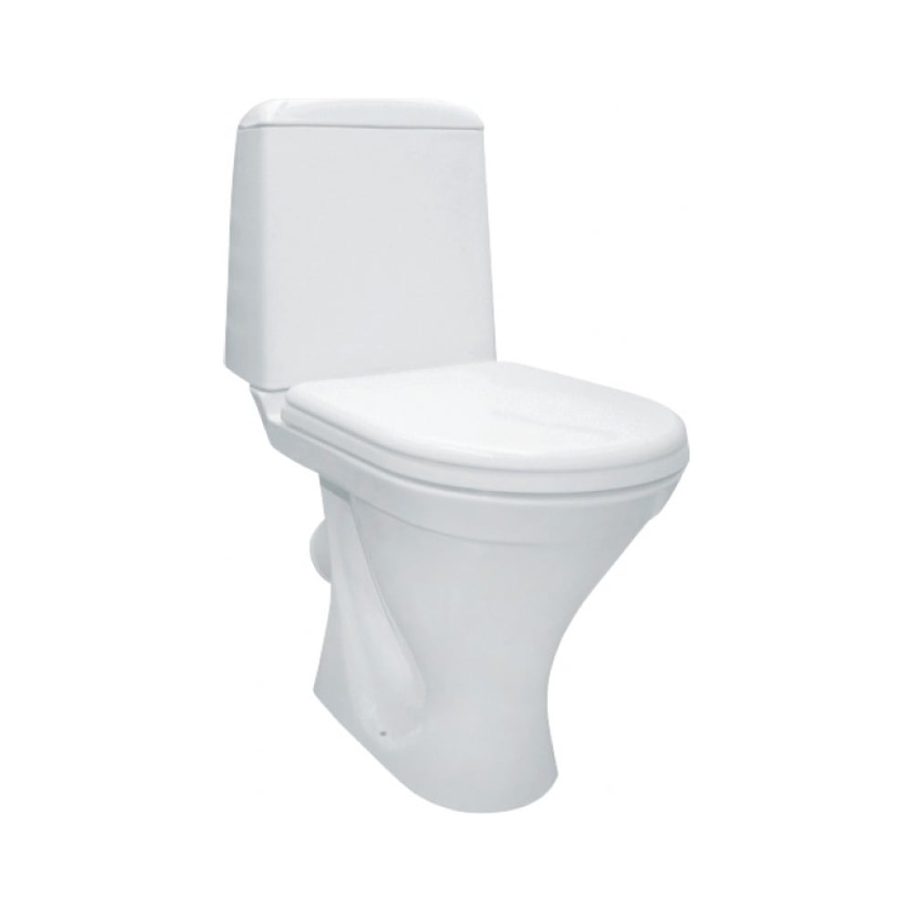 Унитаз-компакт Sanita Аттика Эконом косой выпуск, 1 режим, сиденье ПП ...?