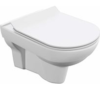 Подвесной унитаз Cersanit City Clean On DPL EO slim MZ-CITY-COn-S-DL-w