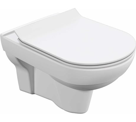 Подвесной унитаз Cersanit City Clean On DPL EO slim MZ-CITY-COn-S-DL-w